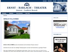 Tablet Screenshot of ernst-barlach-theater.de